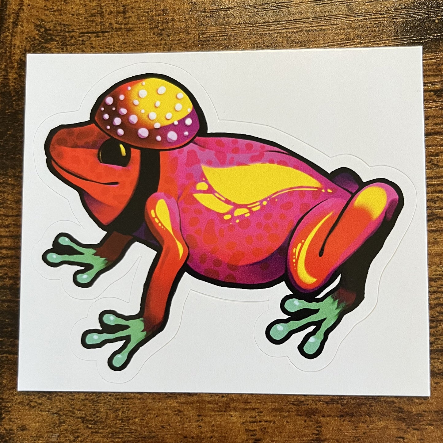 "Silo The Froggo" Bubble-free Sticker