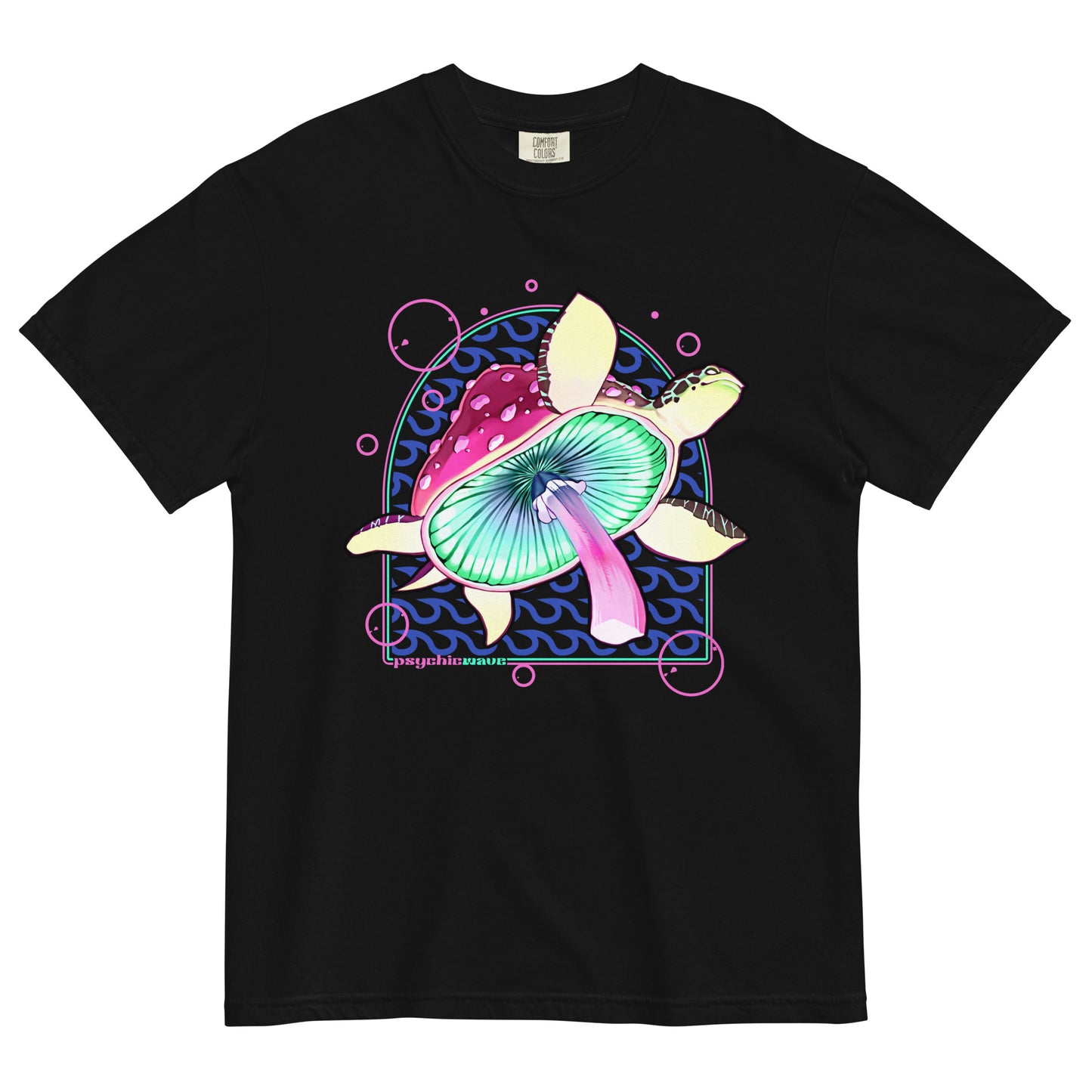 "Shrooms The Turtle Heavyweight" T-Shirt