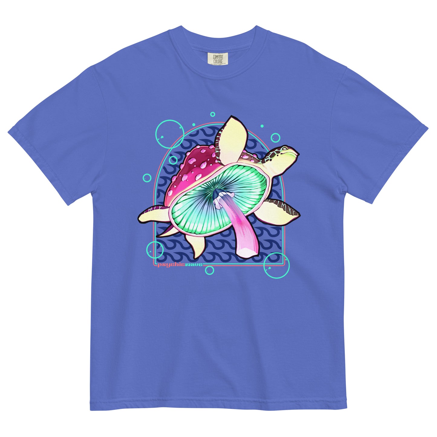 "Shrooms The Turtle Heavyweight" T-Shirt