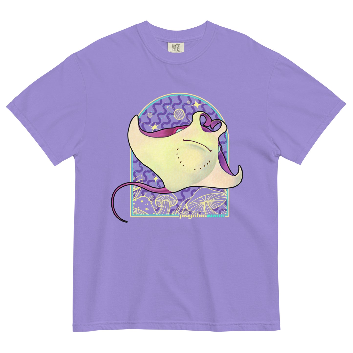 "Mana The Manta" Heavyweight T-Shirt