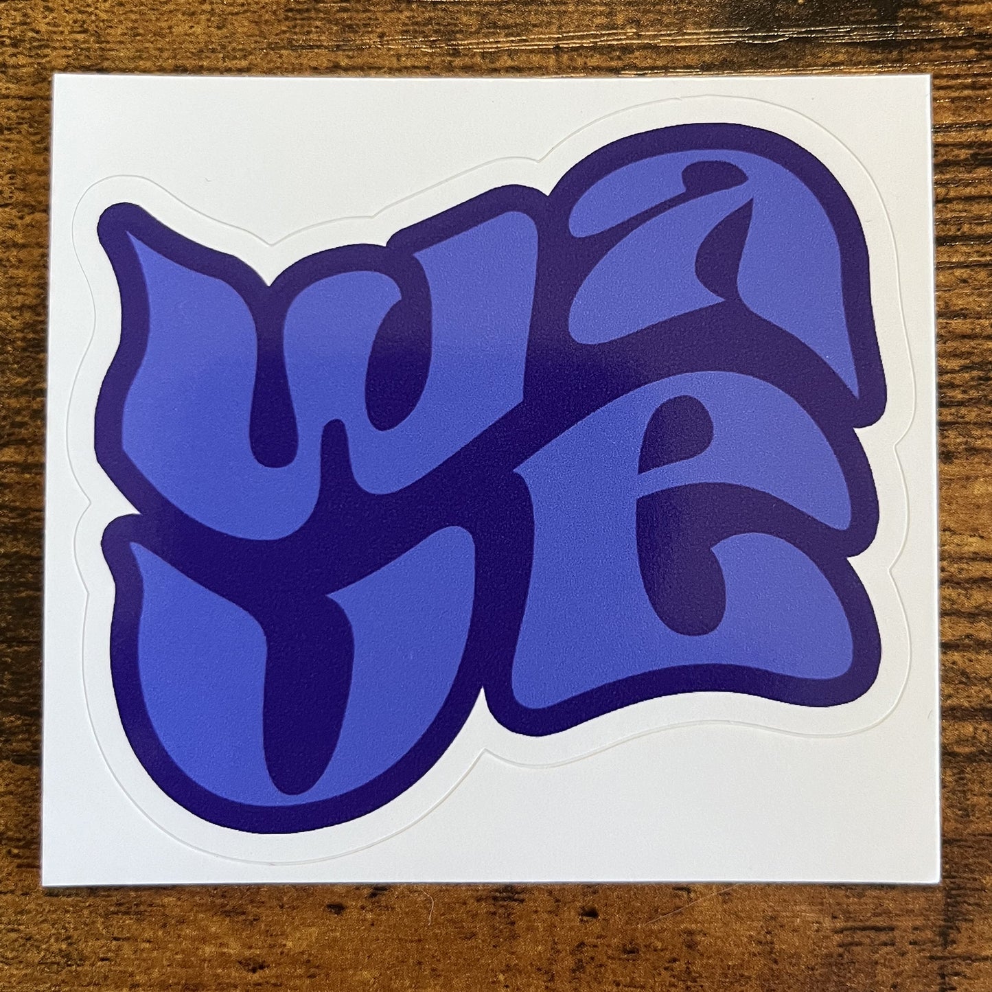 "WAVE" Bubble-free Sticker