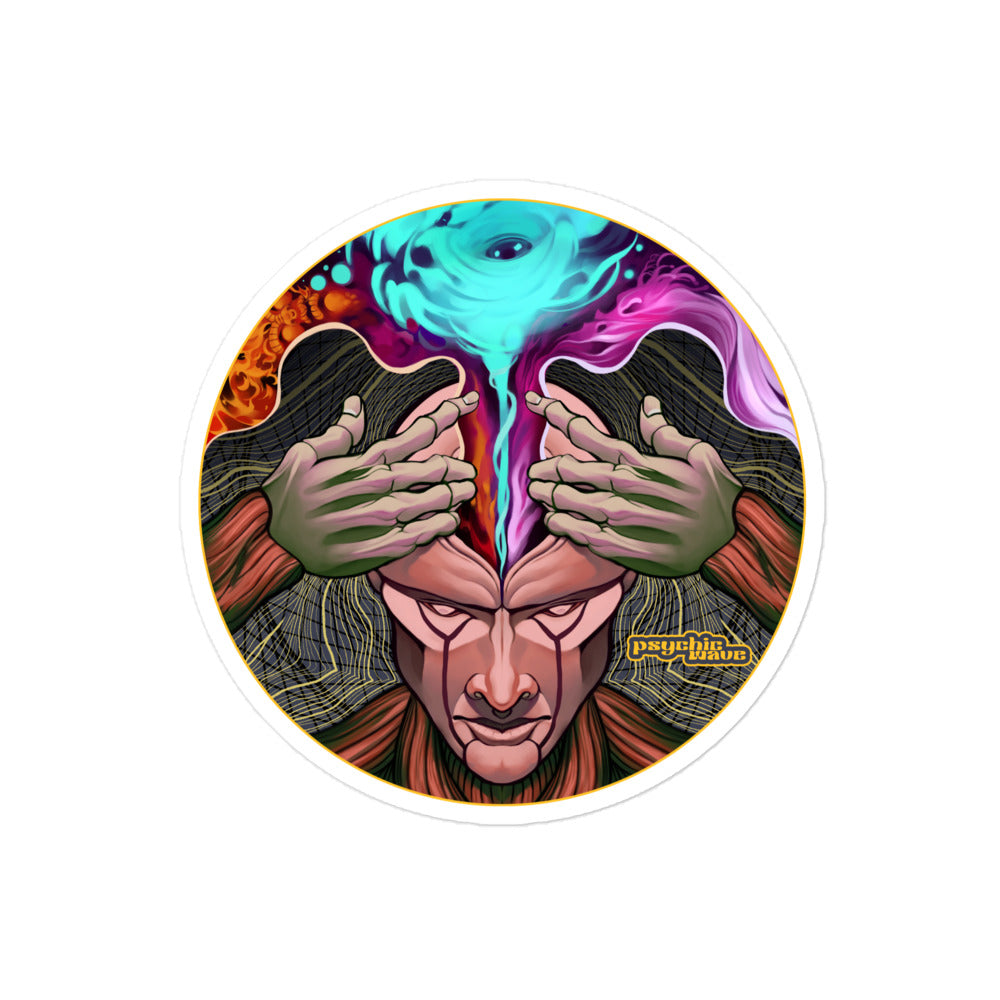 "Open Your Mind" Bubble-free Sticker