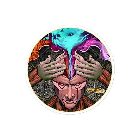 "Open Your Mind" Bubble-free Sticker