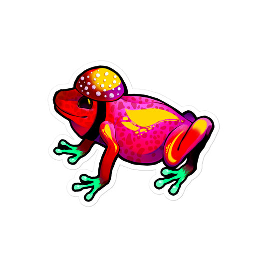 "Silo The Froggo" Bubble-free Sticker
