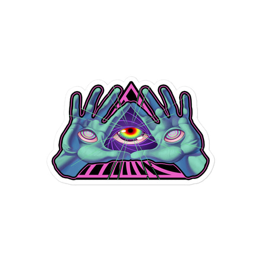"Third Eye" Bubble-free Sticker