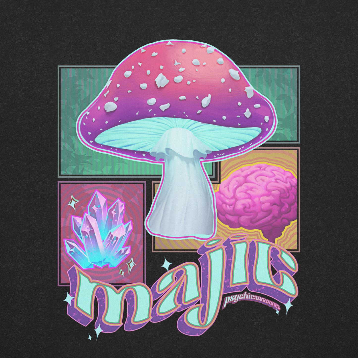 "MAJIC" Unisex T-Shirt (BACKPRINT)