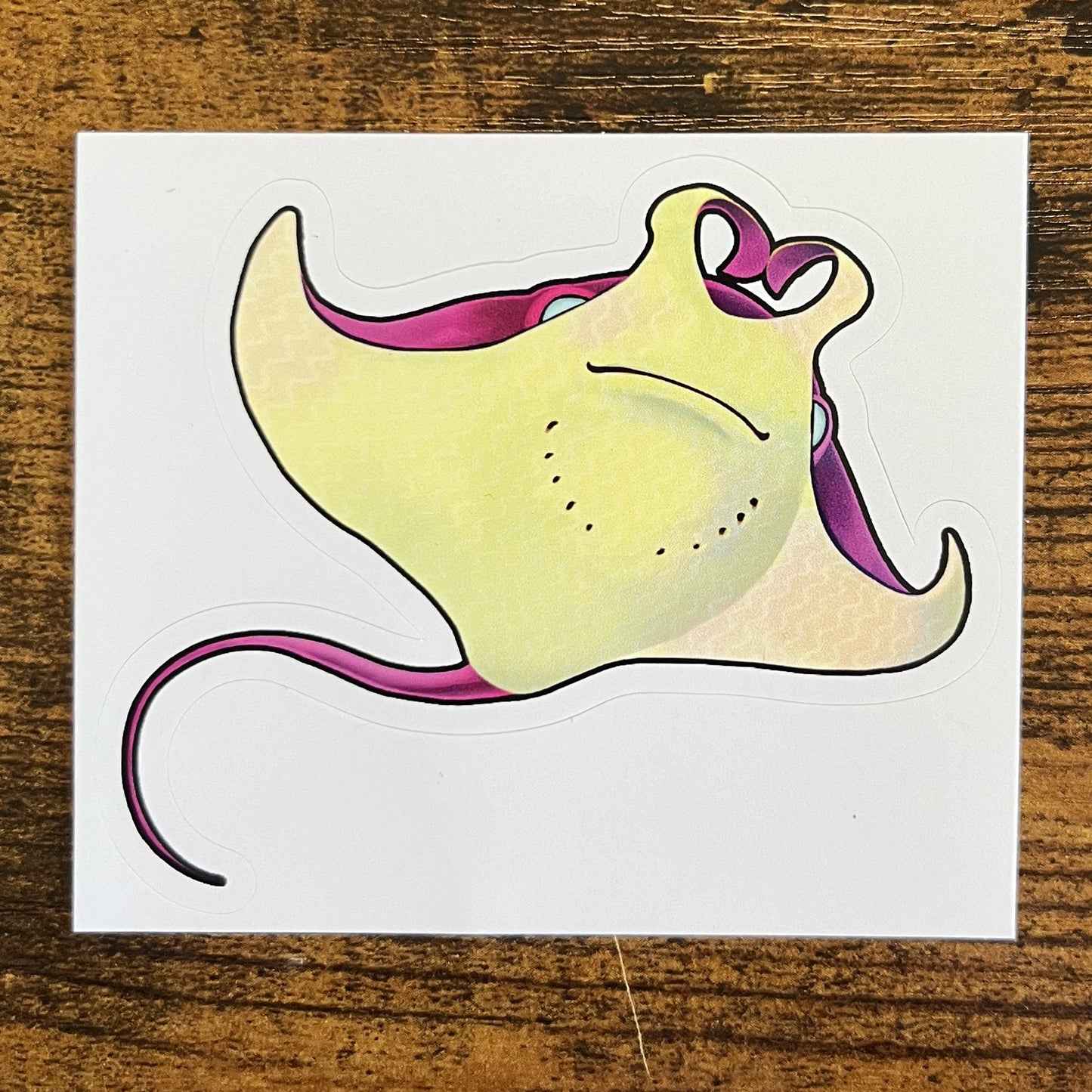 "Mana The Manta" Bubble-free Sticker