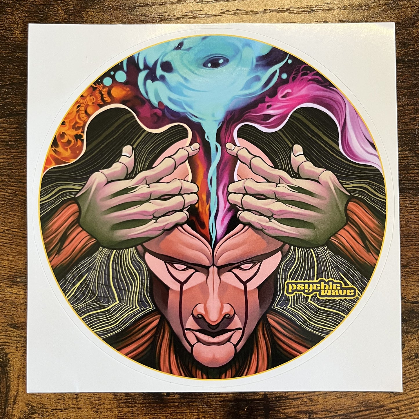 "Open Your Mind" Bubble-free Sticker