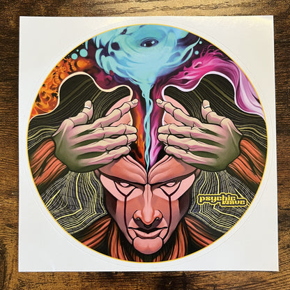 "Open Your Mind" Bubble-free Sticker